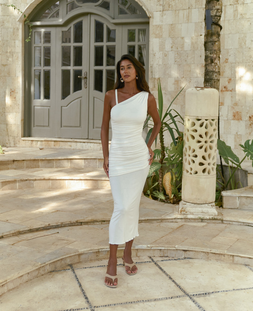 RHEIA СУКНЯ ТРИКОТАЖ ARABELLA БІЛА 