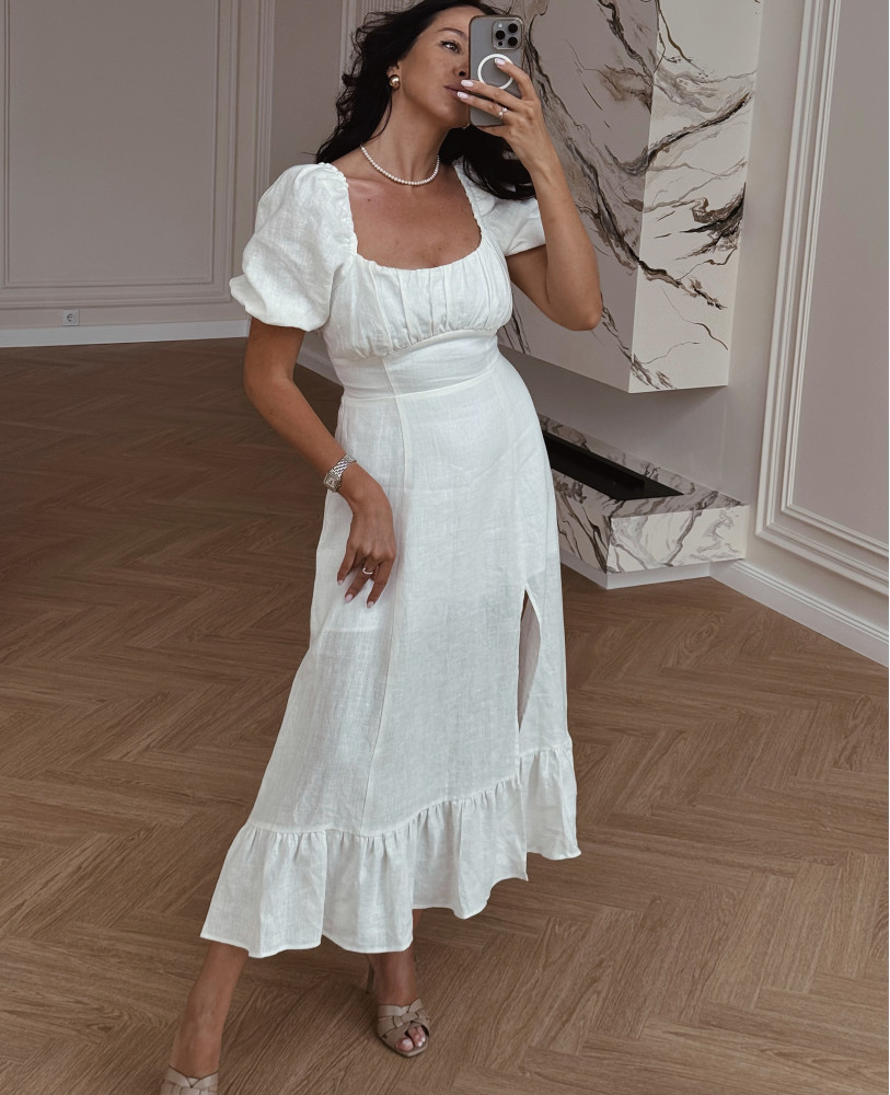 RHEIA ЛЛЯНА СУКНЯ ELENA БІЛА