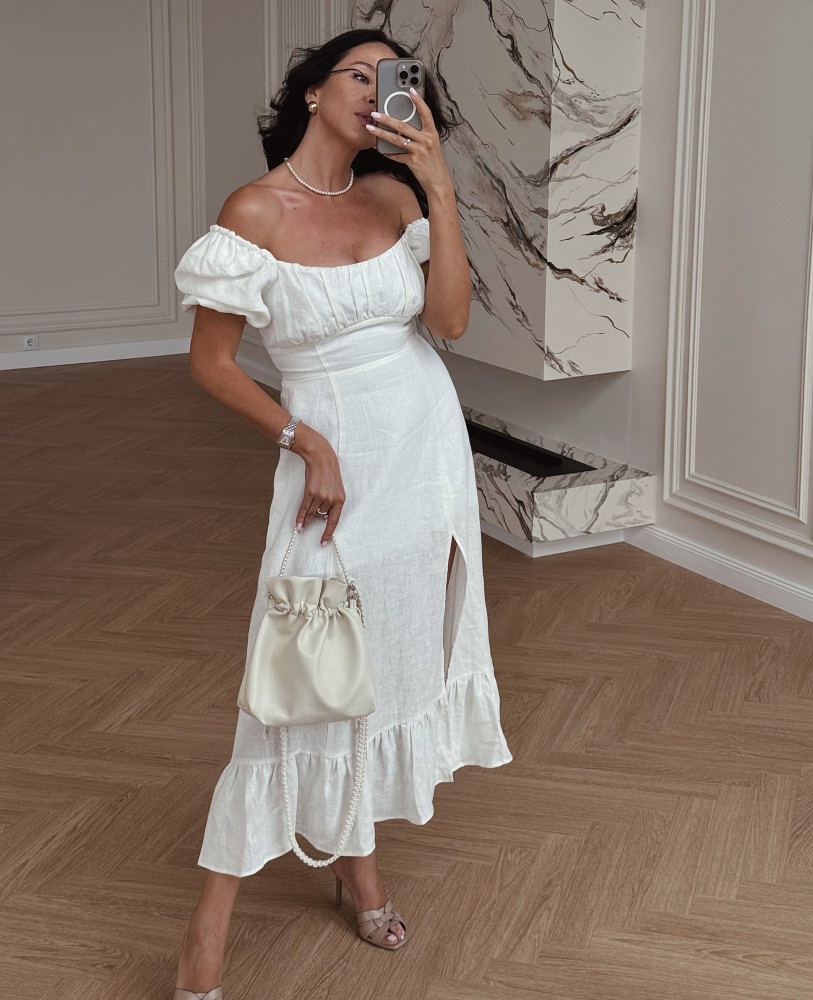 RHEIA ЛЛЯНА СУКНЯ ELENA БІЛА